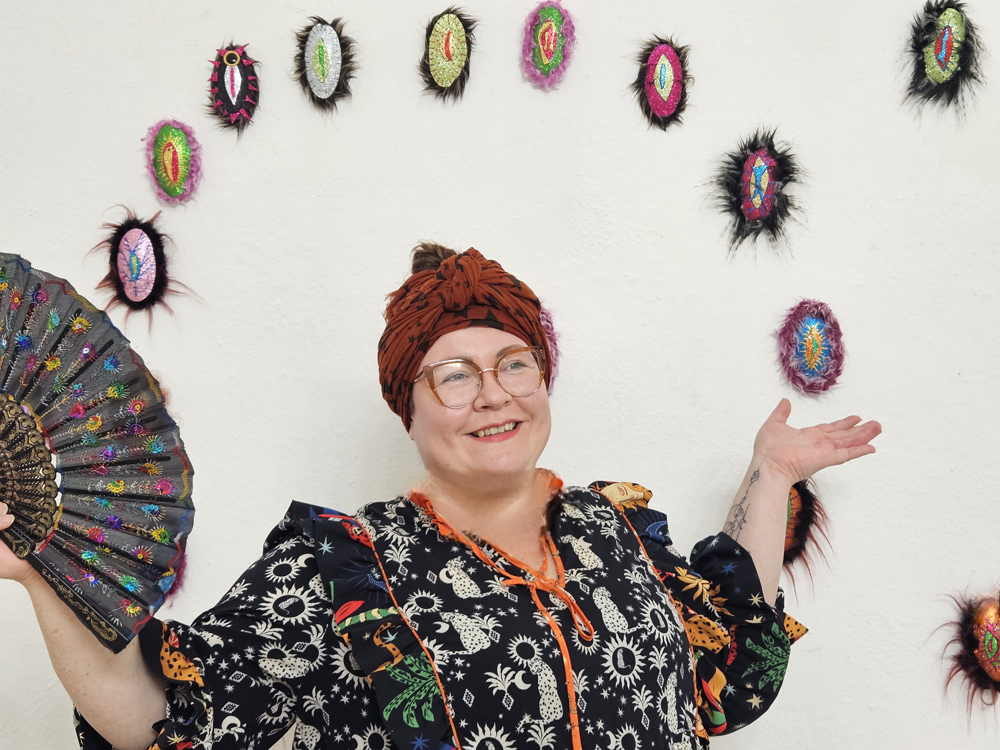 Minttu and the Pies, Porträt der Künstlerin, 2025, 
© Foto: Jouni Karhu, 2025